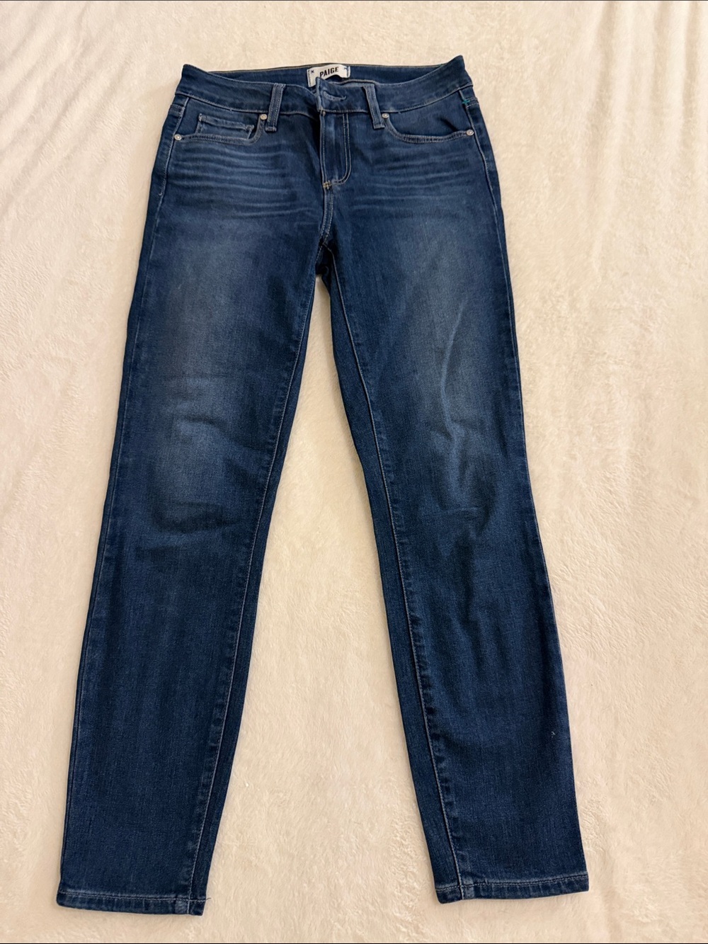 PAIGE Indigo Straight-Leg Jeans